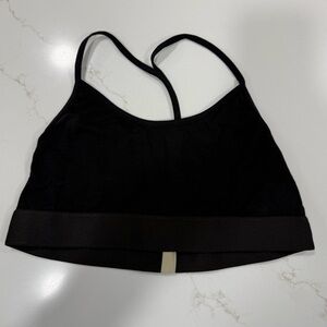 Lunya Siro Sleep Bra Bralette Soft Modal Cotton Black small